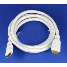 HDMI Cable White 6FT HEC Certified