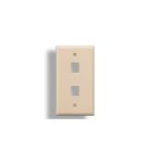 KEYSTONE Wall Plate 2-Hole Ivory