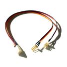Fan 3-Wire Splitter Cable 10 Inch