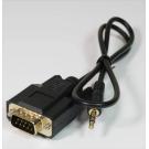 DB9M to 3.5mm TRS 28awg 1.5Ft Cable